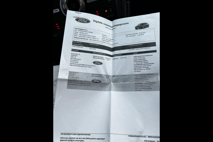 Ford Mondeo 2.0 IVCT HEV Titanium Carplay_Camera Full option