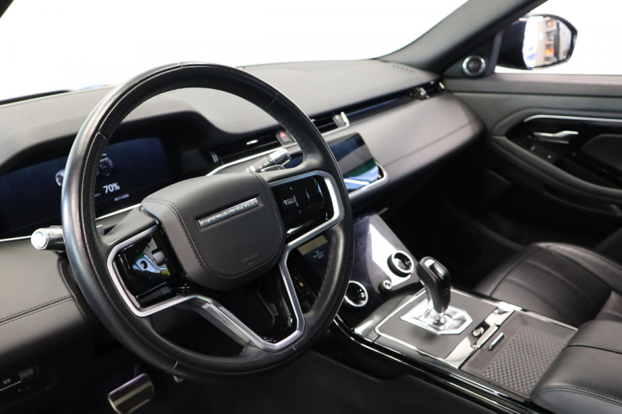 Land Rover Range Rover Evoque 1.5 P300e AWD R-Dynamic HSE Black Pack 20'' Gloss Black Memory stoelen