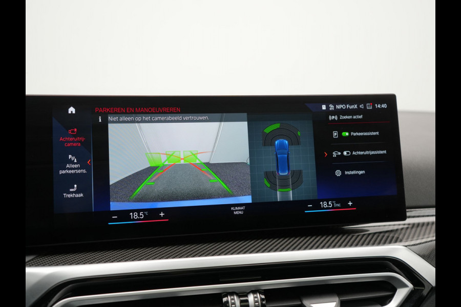 BMW 3 Serie Touring 330e M Sport Pro Plug In Hybrid 292pk Dealer O.H. PHEV | Widescreen Navi | Trekhaak Af Fabriek | Panodak | Adaptive Cruise | Camera |  Alcantara Sportstoelen Memory & Verwarmd | Sfeerverlichting | Apple Carplay | Stuur Verwarmd | Navigatie |