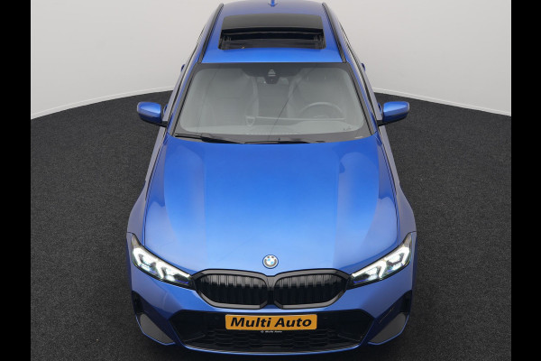 BMW 3 Serie Touring 330e M Sport Pro Plug In Hybrid 292pk Dealer O.H. PHEV | Widescreen Navi | Trekhaak Af Fabriek | Panodak | Adaptive Cruise | Camera |  Alcantara Sportstoelen Memory & Verwarmd | Sfeerverlichting | Apple Carplay | Stuur Verwarmd | Navigatie |
