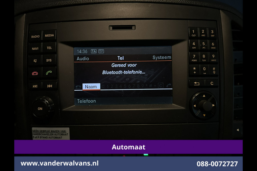 Mercedes-Benz Vito 114 CDI 136pk Automaat L3H1 Euro6 Airco | Camera | Cruisecontrol Bijrijdersbank