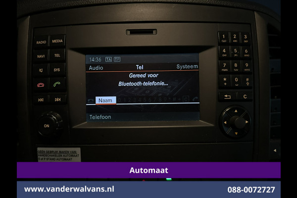 Mercedes-Benz Vito 114 CDI 136pk Automaat L3H1 Euro6 Airco | Camera | Cruisecontrol Bijrijdersbank