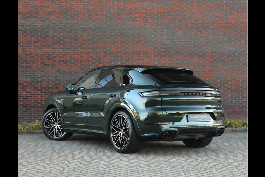 Porsche Cayenne Coupé 3.0 E-Hybrid | PTS Goodwood Green - Pano - Luchtvering
