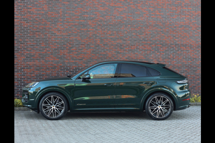 Porsche Cayenne Coupé 3.0 E-Hybrid | PTS Goodwood Green - Pano - Luchtvering