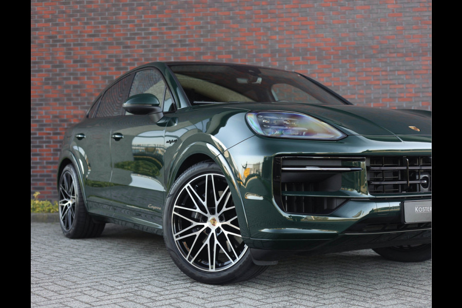 Porsche Cayenne Coupé 3.0 E-Hybrid | PTS Goodwood Green - Pano - Luchtvering