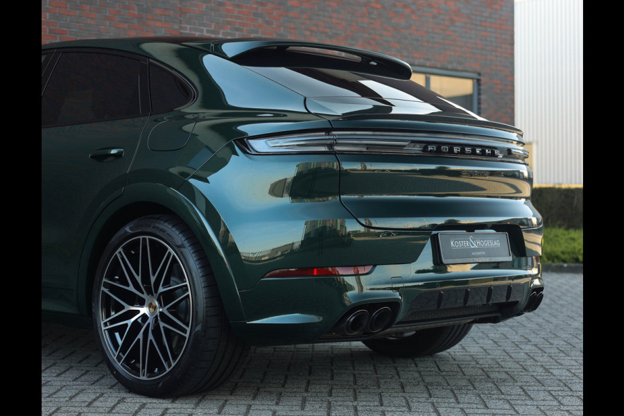 Porsche Cayenne Coupé 3.0 E-Hybrid | PTS Goodwood Green - Pano - Luchtvering