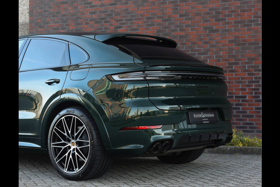 Porsche Cayenne Coupé 3.0 E-Hybrid | PTS Goodwood Green - Pano - Luchtvering