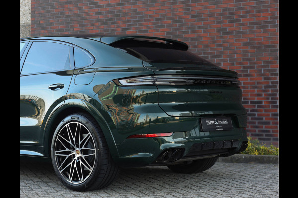 Porsche Cayenne Coupé 3.0 E-Hybrid | PTS Goodwood Green - Pano - Luchtvering