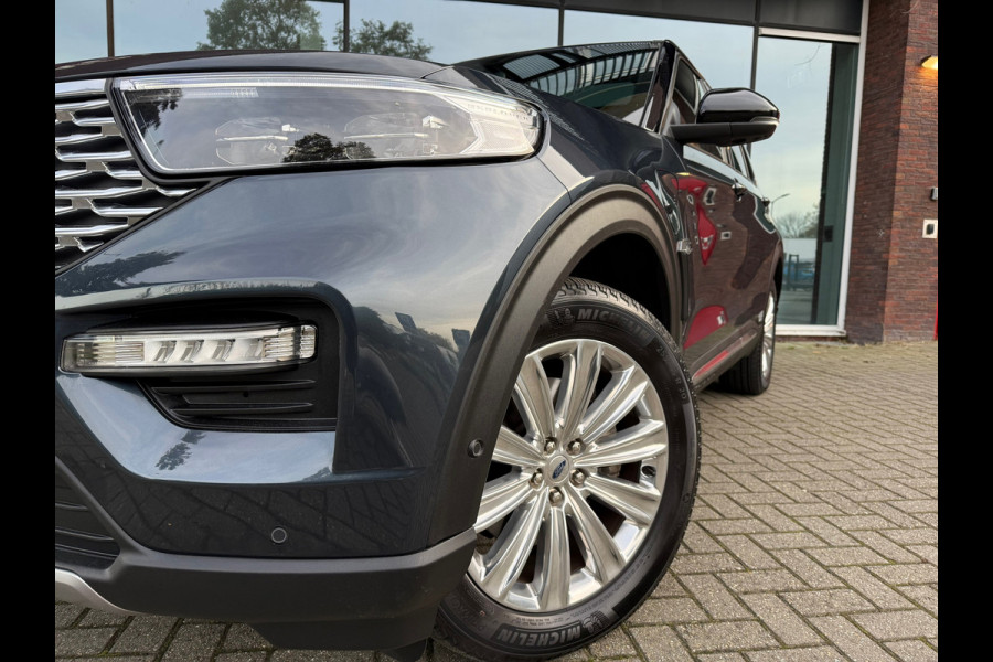 Ford Explorer 3.0 V6 EcoBoost PHEV ST-Line 7p - Automaat - Panodak - Leder - Navi - Trekhaak