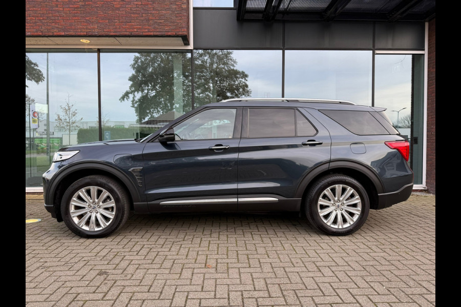 Ford Explorer 3.0 V6 EcoBoost PHEV ST-Line 7p - Automaat - Panodak - Leder - Navi - Trekhaak