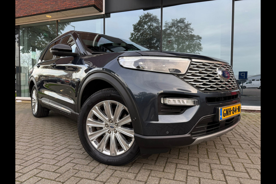 Ford Explorer 3.0 V6 EcoBoost PHEV ST-Line 7p - Automaat - Panodak - Leder - Navi - Trekhaak