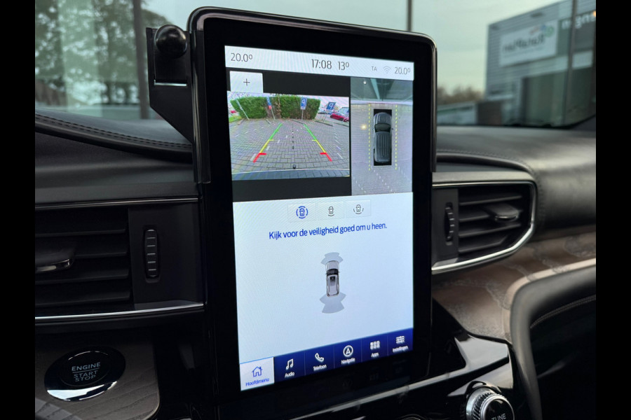 Ford Explorer 3.0 V6 EcoBoost PHEV ST-Line 7p - Automaat - Panodak - Leder - Navi - Trekhaak