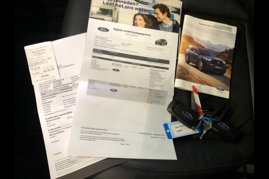 Ford Explorer 3.0 V6 EcoBoost PHEV ST-Line 7p - Automaat - Panodak - Leder - Navi - Trekhaak