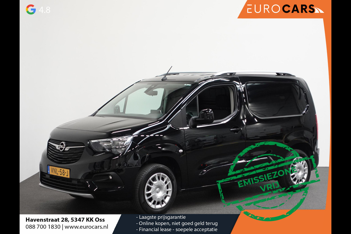 Opel Combo 1.5D 130pk Automaat L1H1 Edition | Navigatie | Apple Carplay/Android Auto | Parkeer sensoren | DAB | Airco | Dakrails | Trekhaak | Lat om lat laadruimte