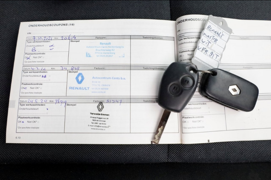 Renault Master T35 2.3 dCi 150pk L2H2 Automaat Airco/Imperiaal/2x Schuifdeur 03-2020