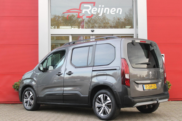 Peugeot Rifter 1.2 130PK AUTOMAAT GT-LINE | PANORAMA DAK INCL. BAGAGE DEK | TREKHAAK | NAVIGATIE | APPLE CARPLAY/ANDROID AUTO | PARKEERSENSOREN ACHTER | LICHTMETALEN VELGEN | CLIMATE CONTROL | CRUISE CONTROL | DAB+ RADIO |