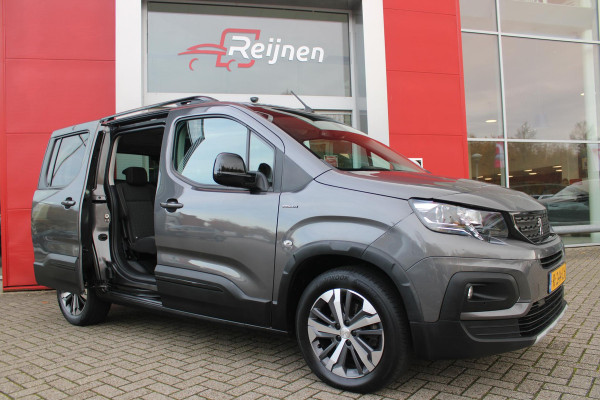 Peugeot Rifter 1.2 130PK AUTOMAAT GT-LINE | PANORAMA DAK INCL. BAGAGE DEK | TREKHAAK | NAVIGATIE | APPLE CARPLAY/ANDROID AUTO | PARKEERSENSOREN ACHTER | LICHTMETALEN VELGEN | CLIMATE CONTROL | CRUISE CONTROL | DAB+ RADIO |