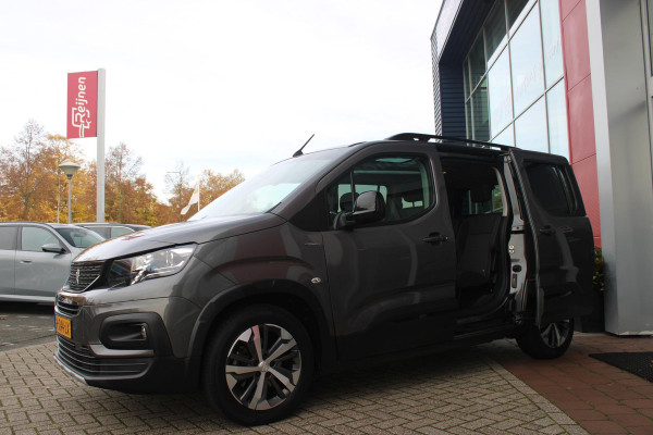 Peugeot Rifter 1.2 130PK AUTOMAAT GT-LINE | PANORAMA DAK INCL. BAGAGE DEK | TREKHAAK | NAVIGATIE | APPLE CARPLAY/ANDROID AUTO | PARKEERSENSOREN ACHTER | LICHTMETALEN VELGEN | CLIMATE CONTROL | CRUISE CONTROL | DAB+ RADIO |