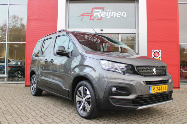 Peugeot Rifter 1.2 130PK AUTOMAAT GT-LINE | PANORAMA DAK INCL. BAGAGE DEK | TREKHAAK | NAVIGATIE | APPLE CARPLAY/ANDROID AUTO | PARKEERSENSOREN ACHTER | LICHTMETALEN VELGEN | CLIMATE CONTROL | CRUISE CONTROL | DAB+ RADIO |