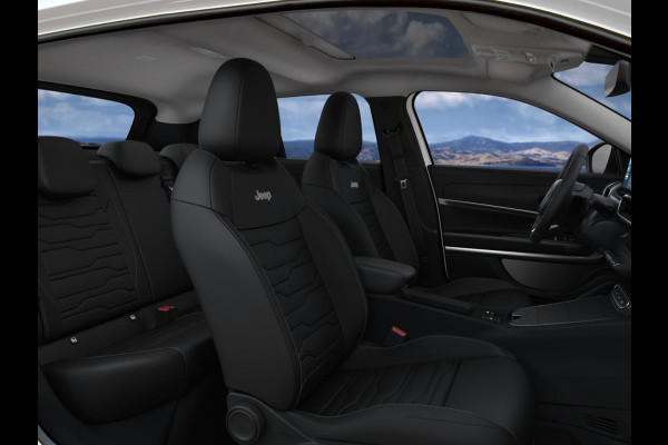 Jeep Avenger Summit 54 kWh | 17% Bijtelling | Schuif/Kanteldak | Leder&Winter Pack | Warmtepomp | Info&Convenience Pack