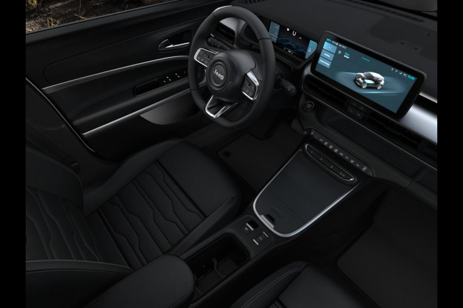 Jeep Avenger Summit 54 kWh | 17% Bijtelling | Schuif/Kanteldak | Leder&Winter Pack | Warmtepomp | Info&Convenience Pack