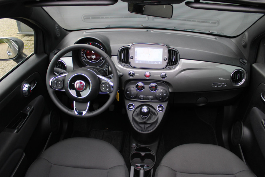 Fiat 500C 1.0 Hybrid Dolcevita | Cruise Control | Navigatie | Carplay | Parkeersensoren Actieweken 1 t/m 15 november!
