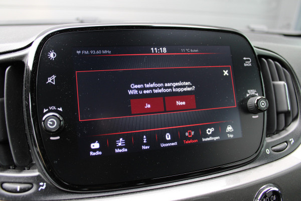 Fiat 500C 1.0 Hybrid Dolcevita | Cruise Control | Navigatie | Carplay | Parkeersensoren Actieweken 1 t/m 15 november!