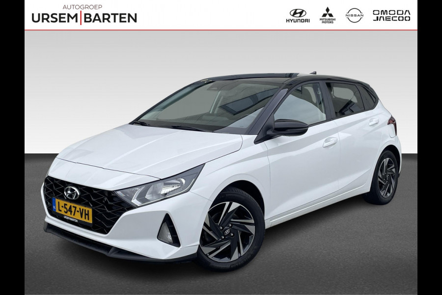 Hyundai i20 1.0 T-GDI Comfort | automaat | zwart dak | Apple Carplay/Android Auto | airco | cruise control | blind-spot