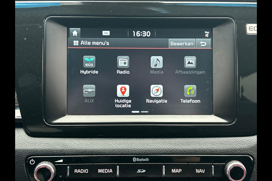 Kia Niro 1.6 GDi Hybrid DynamicLine Navigatie Stoelverwarming Apple/Carplay