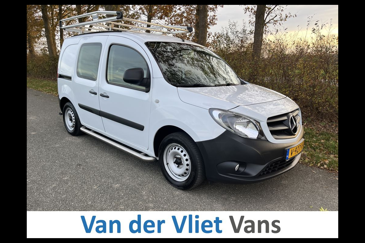 Mercedes-Benz Citan 108 CDI E6 3p Lease €178p/m, Airco, Trekhaak, Inrichting, Imperiaal, Onderhoudshistorie aanwezig