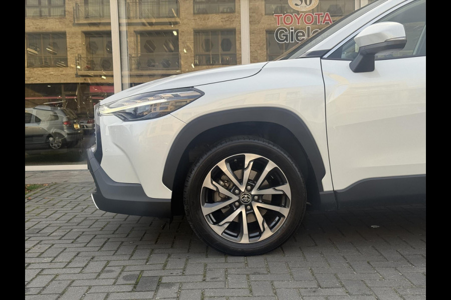 Toyota Corolla Cross 1.8 Hybrid Style | Parelmoer wit, Dodehoekherkenning, Parkeersensoren, Stoel + Stuurverwarming, Keyless, 18 inch