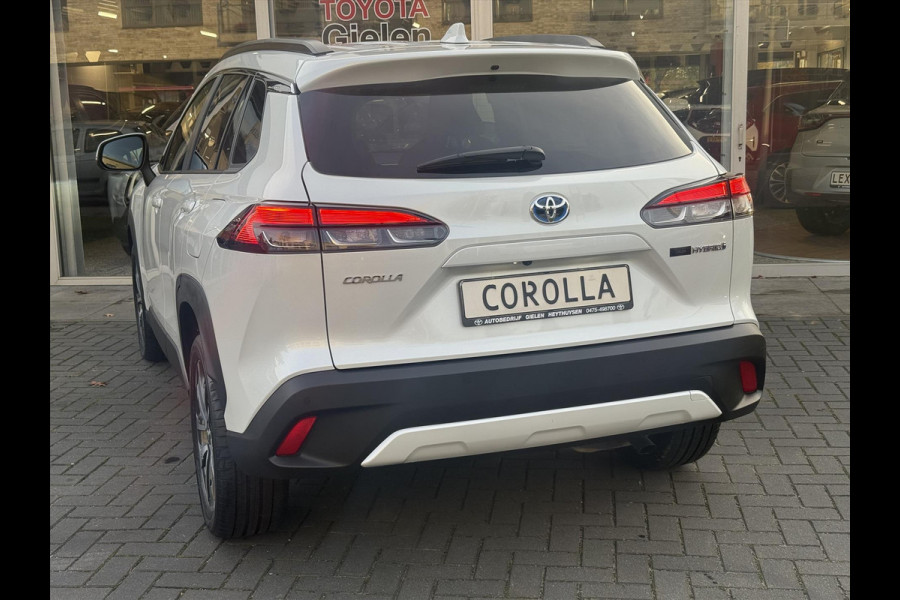 Toyota Corolla Cross 1.8 Hybrid Style | Parelmoer wit, Dodehoekherkenning, Parkeersensoren, Stoel + Stuurverwarming, Keyless, 18 inch