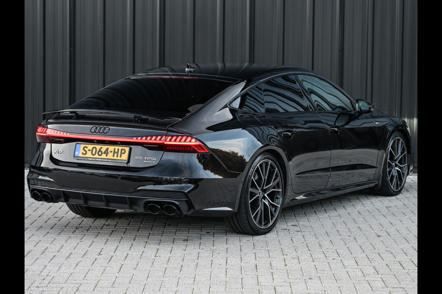 Audi A7 Sportback 55 TFSI QUATTRO PRO S-LINE PLUS | MEMORY SEATS | 360 CAMERA | ADAPTIVE CRUISE | STOELVERWARMING | STANDKACHEL | ACHTER