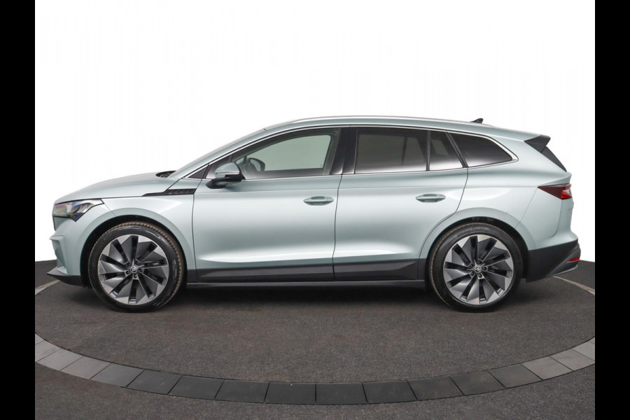 Škoda ENYAQ iV 60|Warmtepomp|Leer|Stoelverwarming|Trekhaak|SOH 92%|