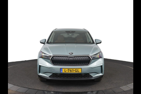 Škoda ENYAQ iV 60|Warmtepomp|Leer|Stoelverwarming|Trekhaak|SOH 92%|