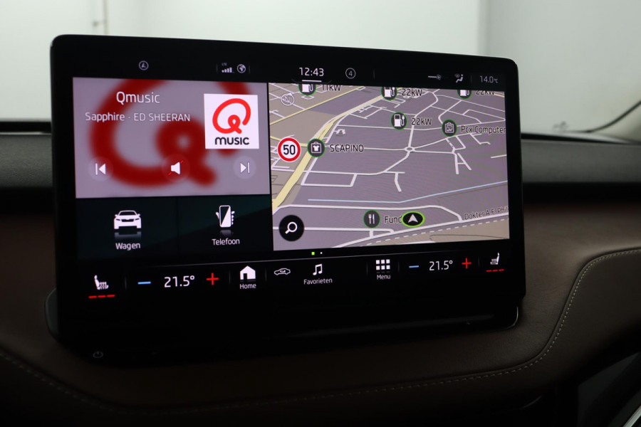 Škoda ENYAQ iV 60|Warmtepomp|Leer|Stoelverwarming|Trekhaak|SOH 92%|