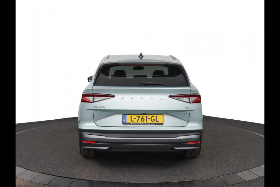 Škoda ENYAQ iV 60|Warmtepomp|Leer|Stoelverwarming|Trekhaak|SOH 92%|