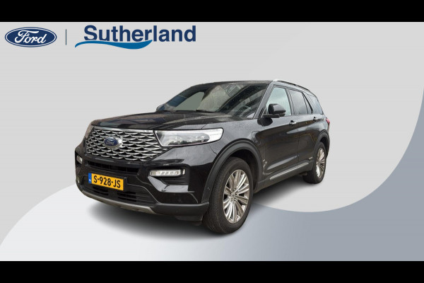 Ford Explorer 3.0 V6 EcoBoost PHEV Platinum | Panoramadak | Winter Pack | Afneembare Trekhaak