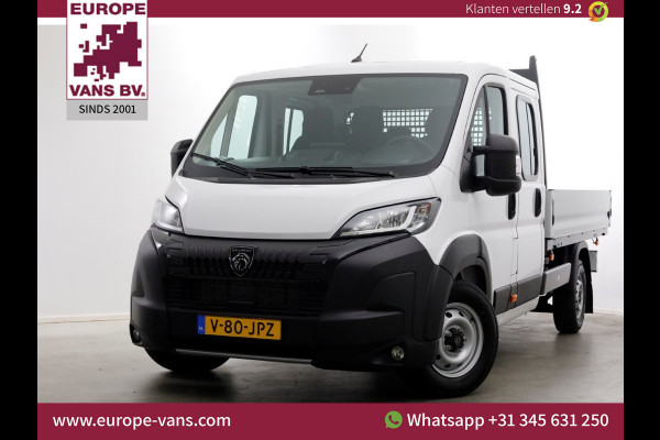 Peugeot Boxer 2.2 BlueHDi 140pk D.C. Open Laadbak Trekhaak 3000kg BPM-Vrij 11-2024