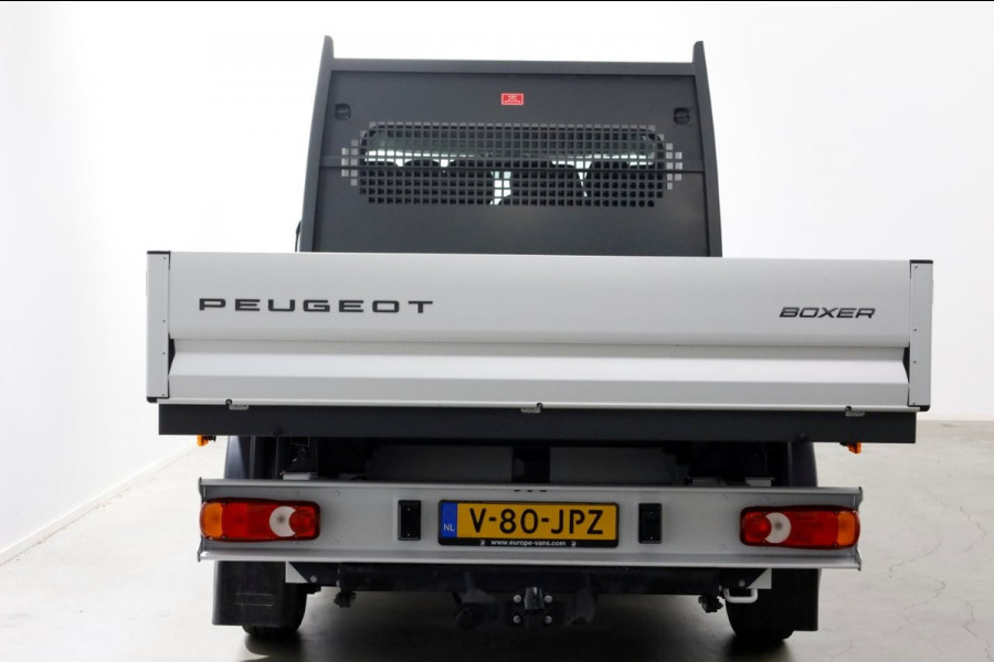 Peugeot Boxer 2.2 BlueHDi 140pk D.C. Open Laadbak Trekhaak 3000kg BPM-Vrij 11-2024
