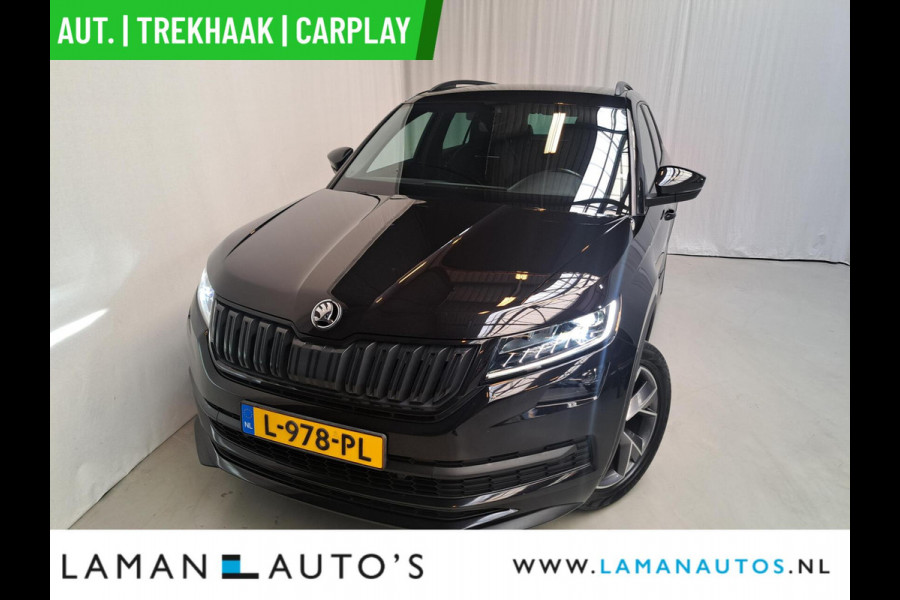 Škoda Kodiaq 1.5 TSI 150pk DSG Sportline Business Aut. | Virtual Leder/Alcantara CarPlay Canton 19" Triglav LMV ECC Navi LED ACC Camera Trekh