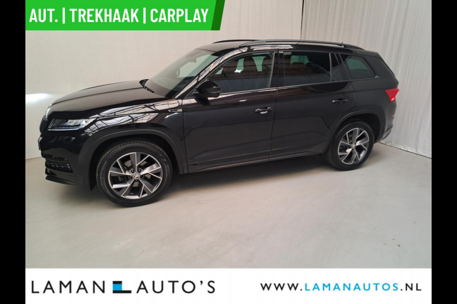 Škoda Kodiaq 1.5 TSI 150pk DSG Sportline Business Aut. | Virtual Leder/Alcantara CarPlay Canton 19" Triglav LMV ECC Navi LED ACC Camera Trekh
