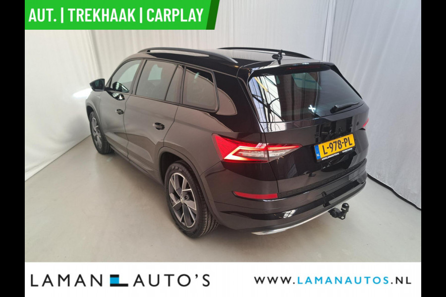 Škoda Kodiaq 1.5 TSI 150pk DSG Sportline Business Aut. | Virtual Leder/Alcantara CarPlay Canton 19" Triglav LMV ECC Navi LED ACC Camera Trekh
