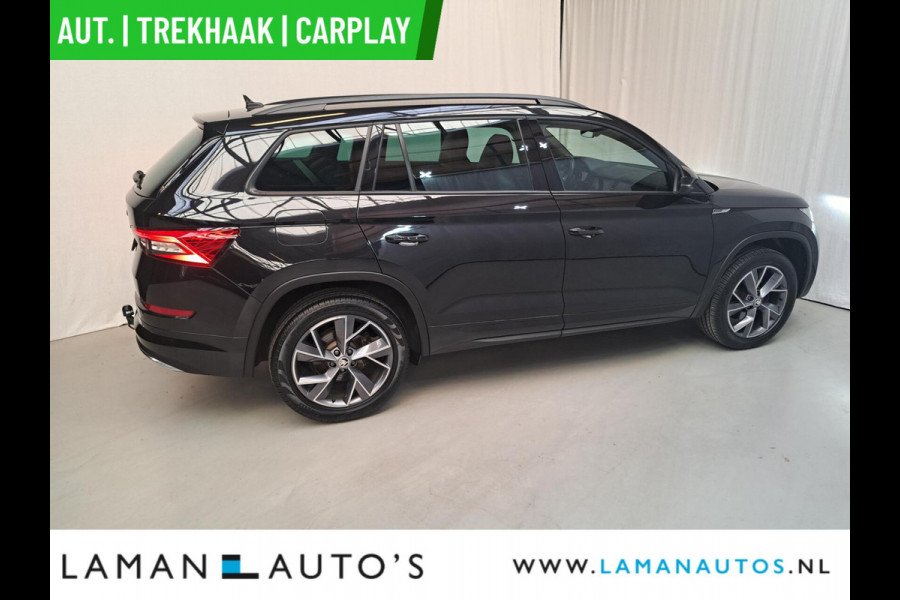 Škoda Kodiaq 1.5 TSI 150pk DSG Sportline Business Aut. | Virtual Leder/Alcantara CarPlay Canton 19" Triglav LMV ECC Navi LED ACC Camera Trekh