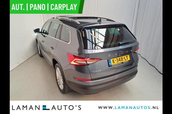 Škoda Kodiaq 1.5 TSI 150pk DSG Business Edition Aut. | Pano Open Dak Leder/Alcantara CarPlay Canton 19" Sirius LMV ECC Navi LED ACC Camera Me