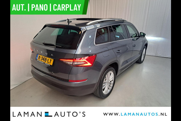 Škoda Kodiaq 1.5 TSI 150pk DSG Business Edition Aut. | Pano Open Dak Leder/Alcantara CarPlay Canton 19" Sirius LMV ECC Navi LED ACC Camera Me