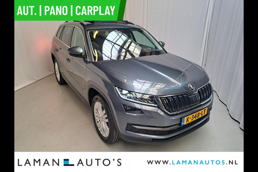Škoda Kodiaq 1.5 TSI 150pk DSG Business Edition Aut. | Pano Open Dak Leder/Alcantara CarPlay Canton 19" Sirius LMV ECC Navi LED ACC Camera Me