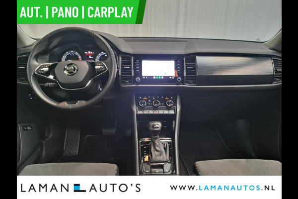 Škoda Kodiaq 1.5 TSI 150pk DSG Business Edition Aut. | Pano Open Dak Leder/Alcantara CarPlay Canton 19" Sirius LMV ECC Navi LED ACC Camera Me