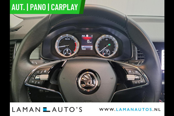 Škoda Kodiaq 1.5 TSI 150pk DSG Business Edition Aut. | Pano Open Dak Leder/Alcantara CarPlay Canton 19" Sirius LMV ECC Navi LED ACC Camera Me