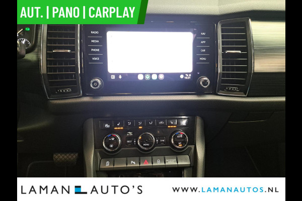Škoda Kodiaq 1.5 TSI 150pk DSG Business Edition Aut. | Pano Open Dak Leder/Alcantara CarPlay Canton 19" Sirius LMV ECC Navi LED ACC Camera Me